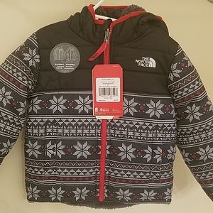 The North Face toddler 4t winter reversible jacket